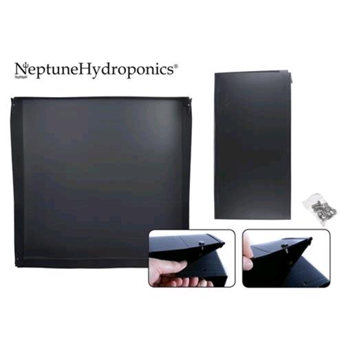 Neptune hydroponics faltbare Bodenwanne 120x120x12 cm