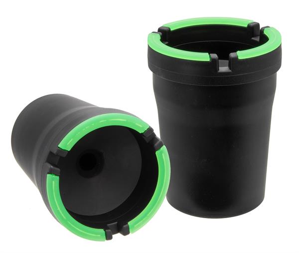 Aschenbecher „Glow in the Dark“ – Selbstlöschend & leuchtend