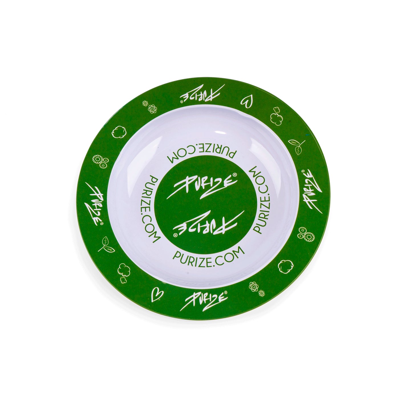 PURIZE Metall-Aschenbecher – Lasergraviertes Logo