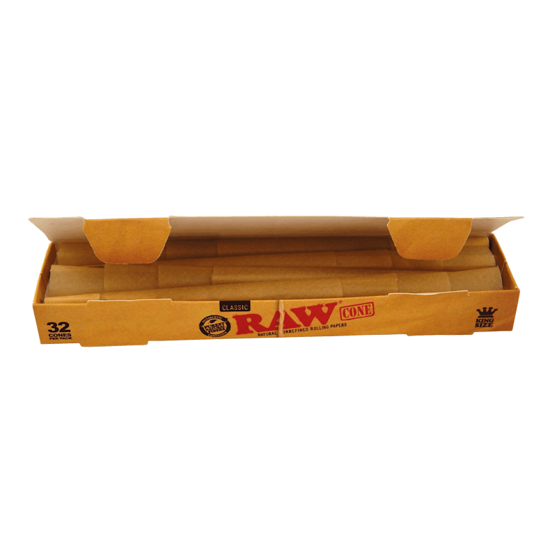 RAW® Classic Pre-Rolled Cones King Size – 32 Stück