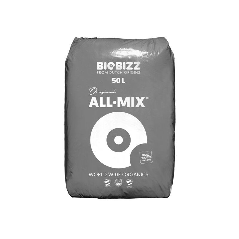 Biobizz All·Mix organisches Substrat – 20 % Torf, Wurmhumus, Perlit & Pre-Mix