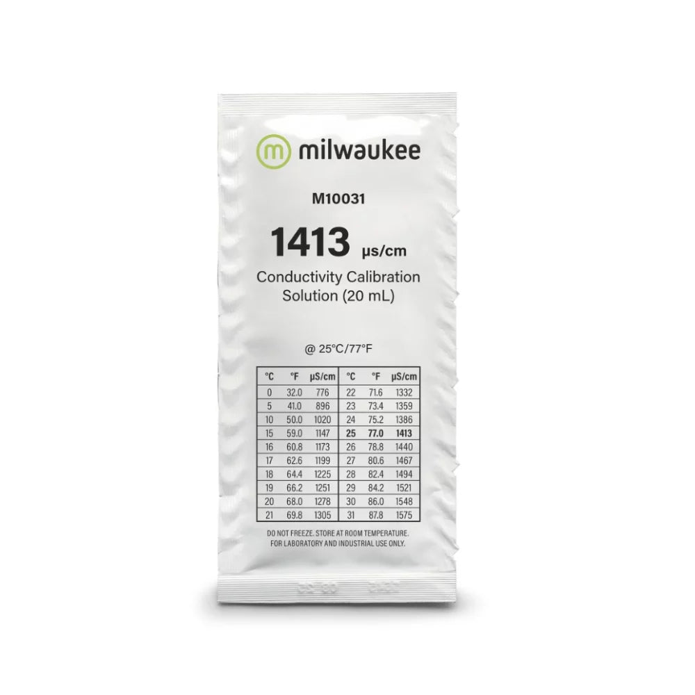 Milwaukee EC‑Kalibrierlösung 1,413 mS/cm – 20 ml