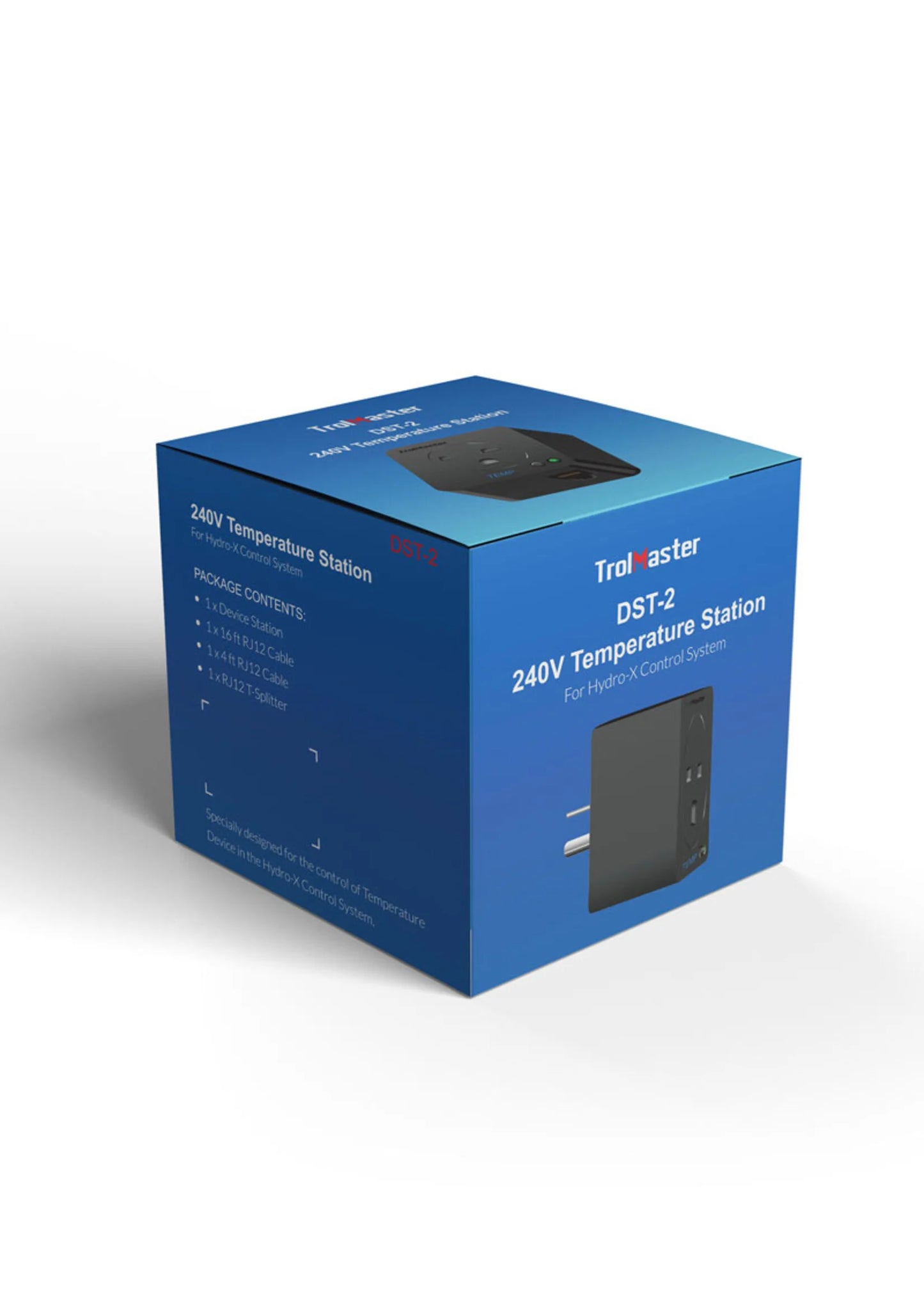 TrolMaster DSTâ2E Anschluss RJ12 Kabel und LED Status