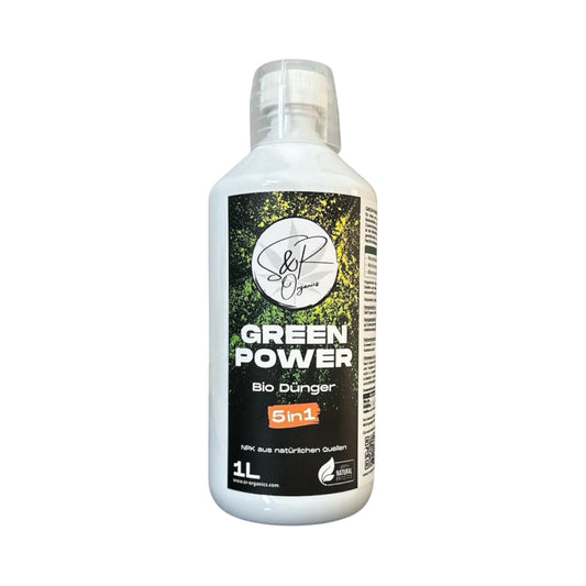 SR Organics Green Power 5in1 Bio Dünger – 1 Liter