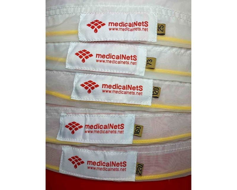 a close up of a bunch of street signs 