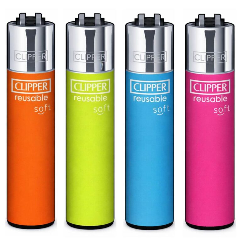 Clipper Micro Soft Touch Fluo – Feuerzeug