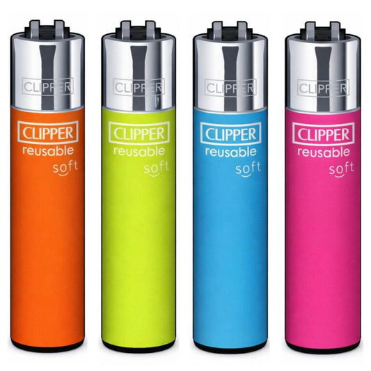 Clipper Micro Soft Touch Fluo – Feuerzeug