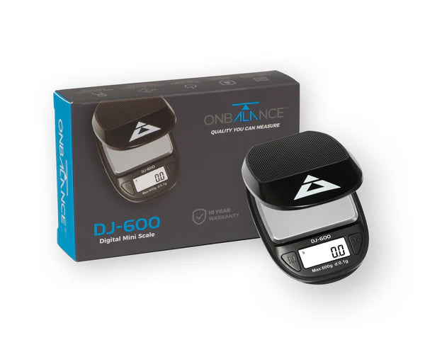 On Balance DJ-600-BK Jewel Miniscale – Black (600 g × 0,1 g)