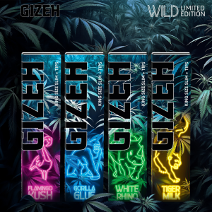 GIZEH WILD Limited Edition King Size Slim + Tips
