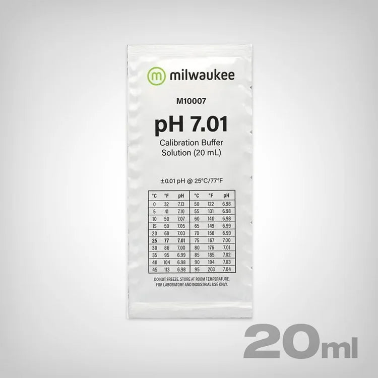 Milwaukee pH 7.01 Eichlösung 20 ml – Kalibrierlösung
