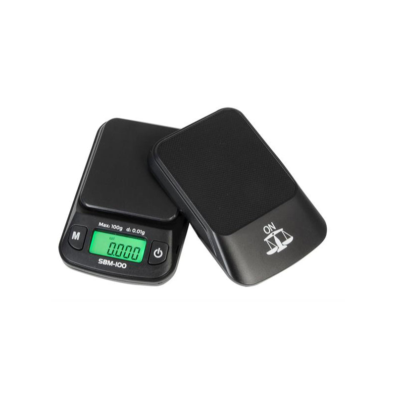 OnBalance Digitalwaage 100g × 0,01g – LCD-Display sichtbar