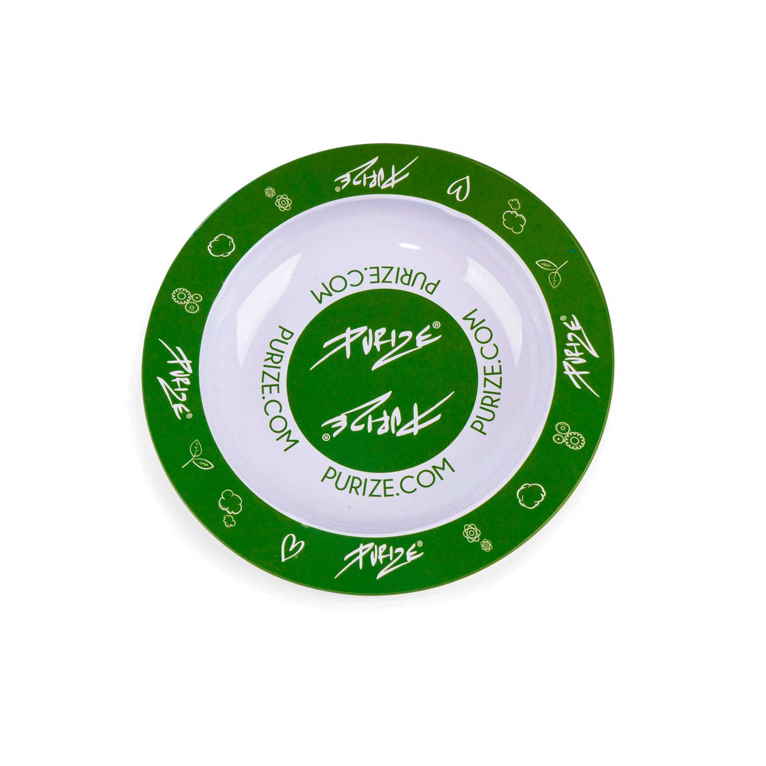 PURIZE Metall-Aschenbecher – Lasergraviertes Logo