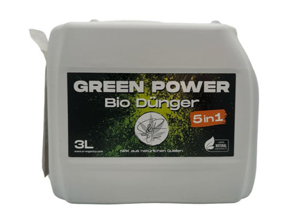 S&amp;R Organics Green Power 5in1 Bio Dünger – 3 Liter
