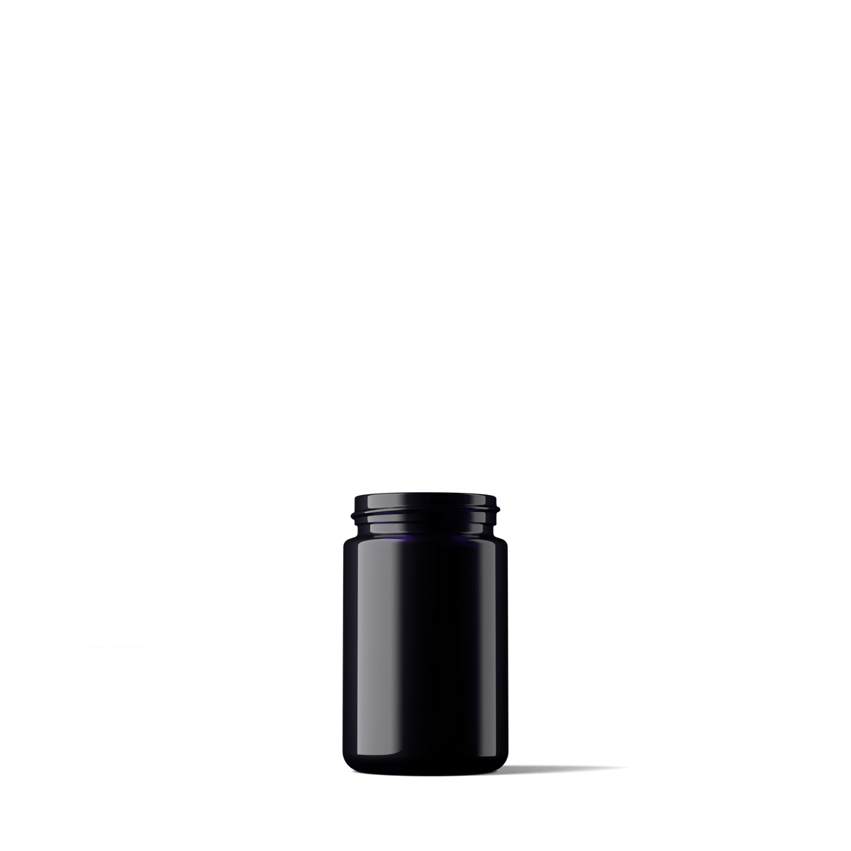 Miron Jars Blüten – Saturn Violettglas-Dose mit Karoo-Deckel