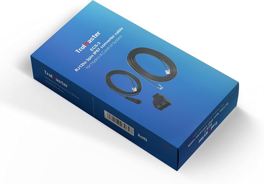 TrolMaster RJ12 zu M16 PushLock wasserdichter Steckverbinder Konverterkabel