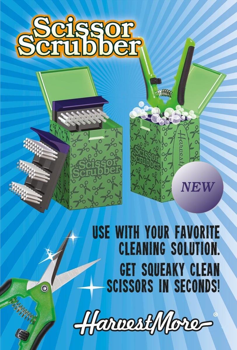 Harvest-More Scissor Scrubber – Scherenreiniger für präzises Trimmen