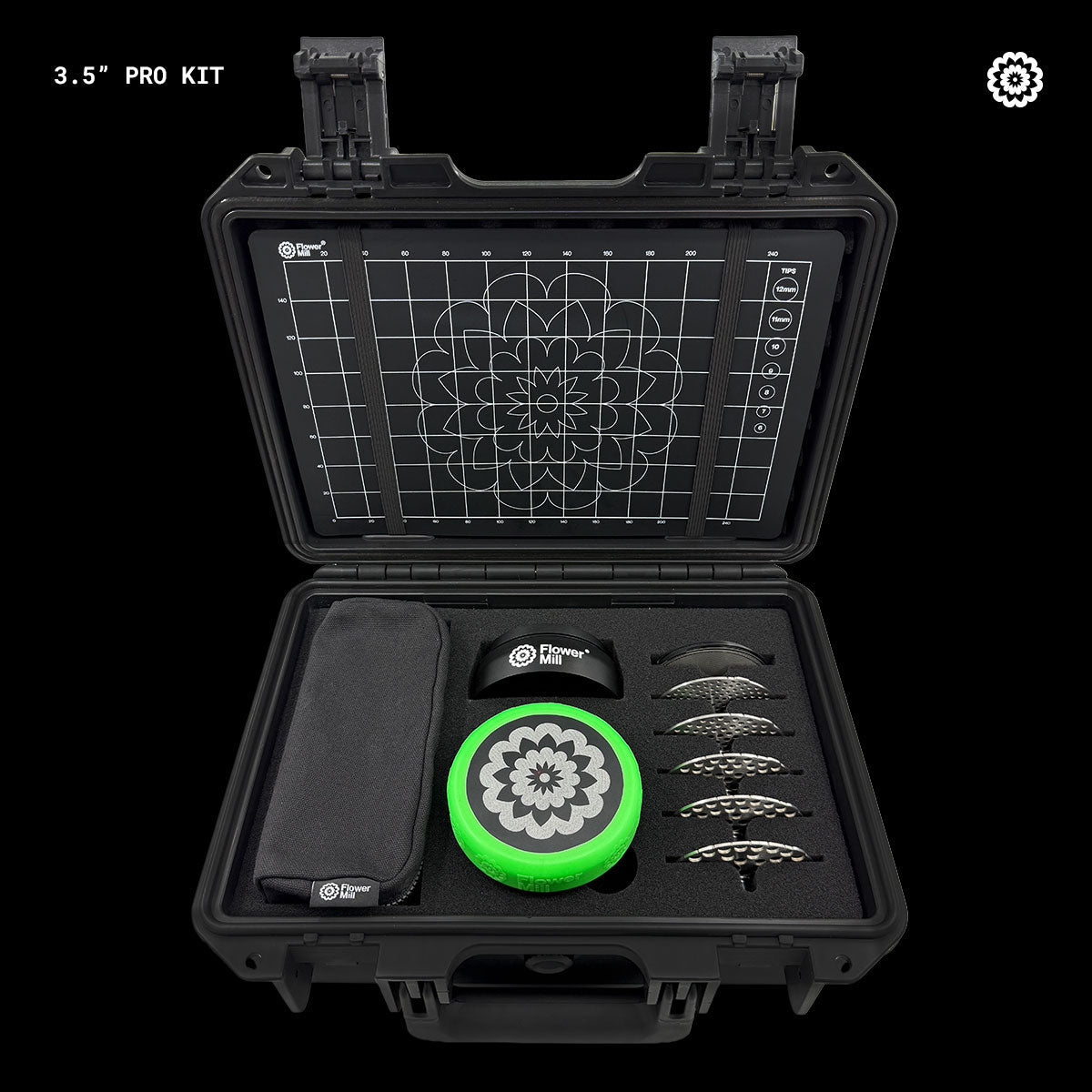 Flower Mill 3.5” Pro Kit – Launch Edition (Presale)