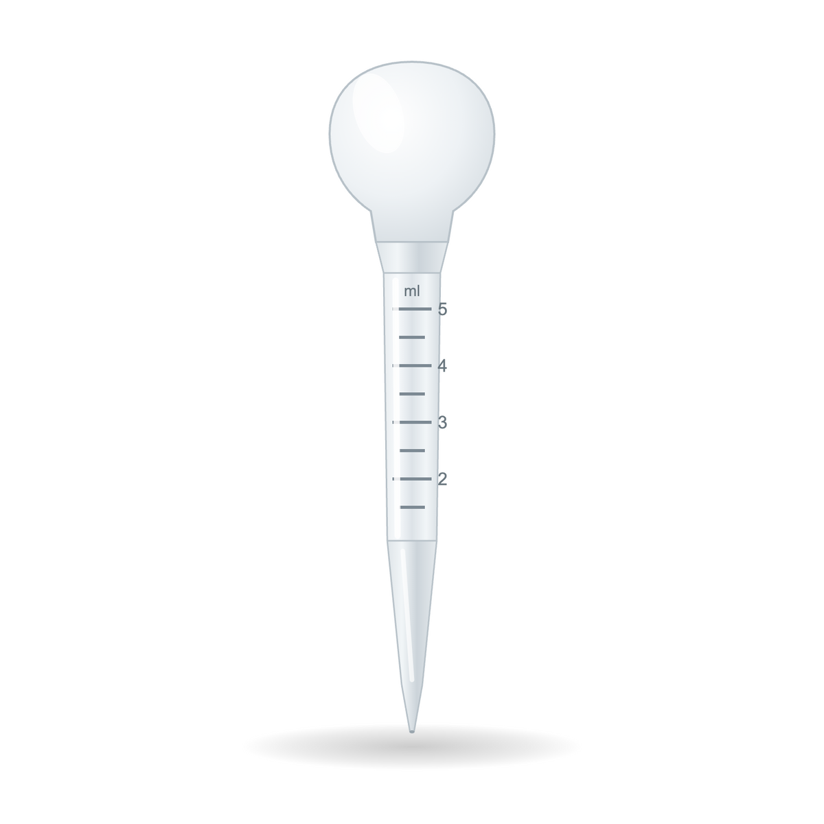 Pasteurpipette 5 ml aus PE