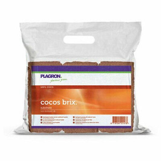 Plagron Cocos Brix 9 L – gepuffertes Kokossubstrat, robust & rein