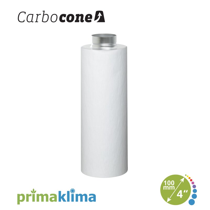 Prima Klima Carbocone Filter 400m³/h 100mm Flansch