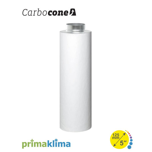 Prima Klima Carbocone Aktivkohlefilter, 600 m³/h, ø 125mm