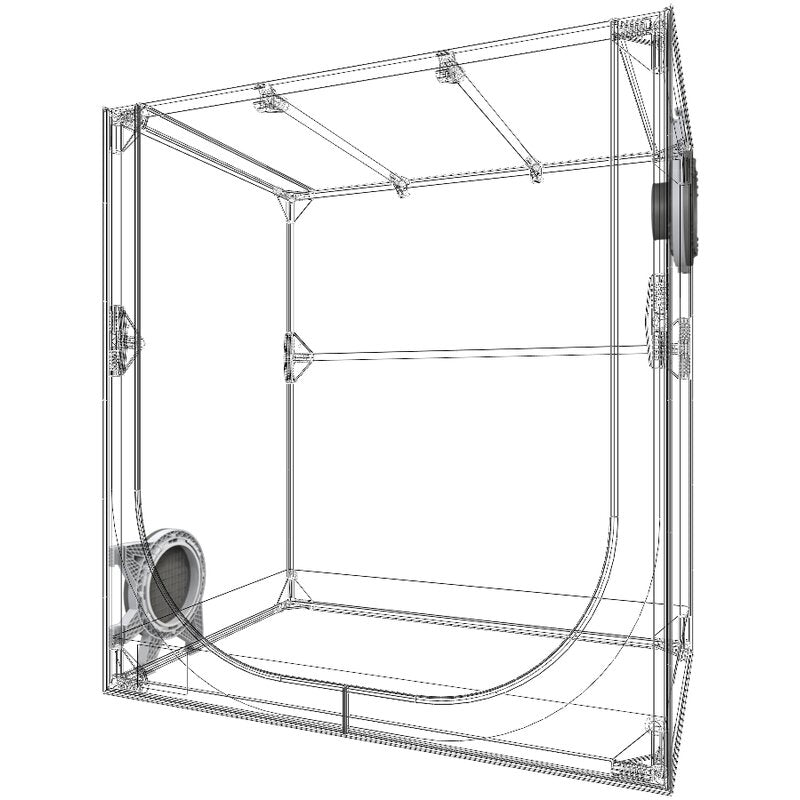 Secret Jardin Dark Propagator 90 Rev. 4.0 – Anzuchtschrank 90x60x98 cm
