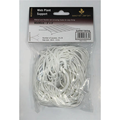 Secret Jardin WebIT Pflanzennetz – elastisches Stütznetz