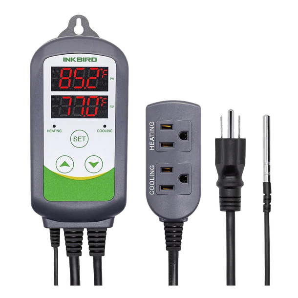 Inkbird ITC-308 Temperaturregler digital – Dual-Relais Heiz- & Kühlcontroller
