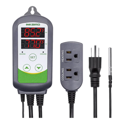 Inkbird ITC-308 Temperaturregler digital – Dual-Relais Heiz- & Kühlcontroller
