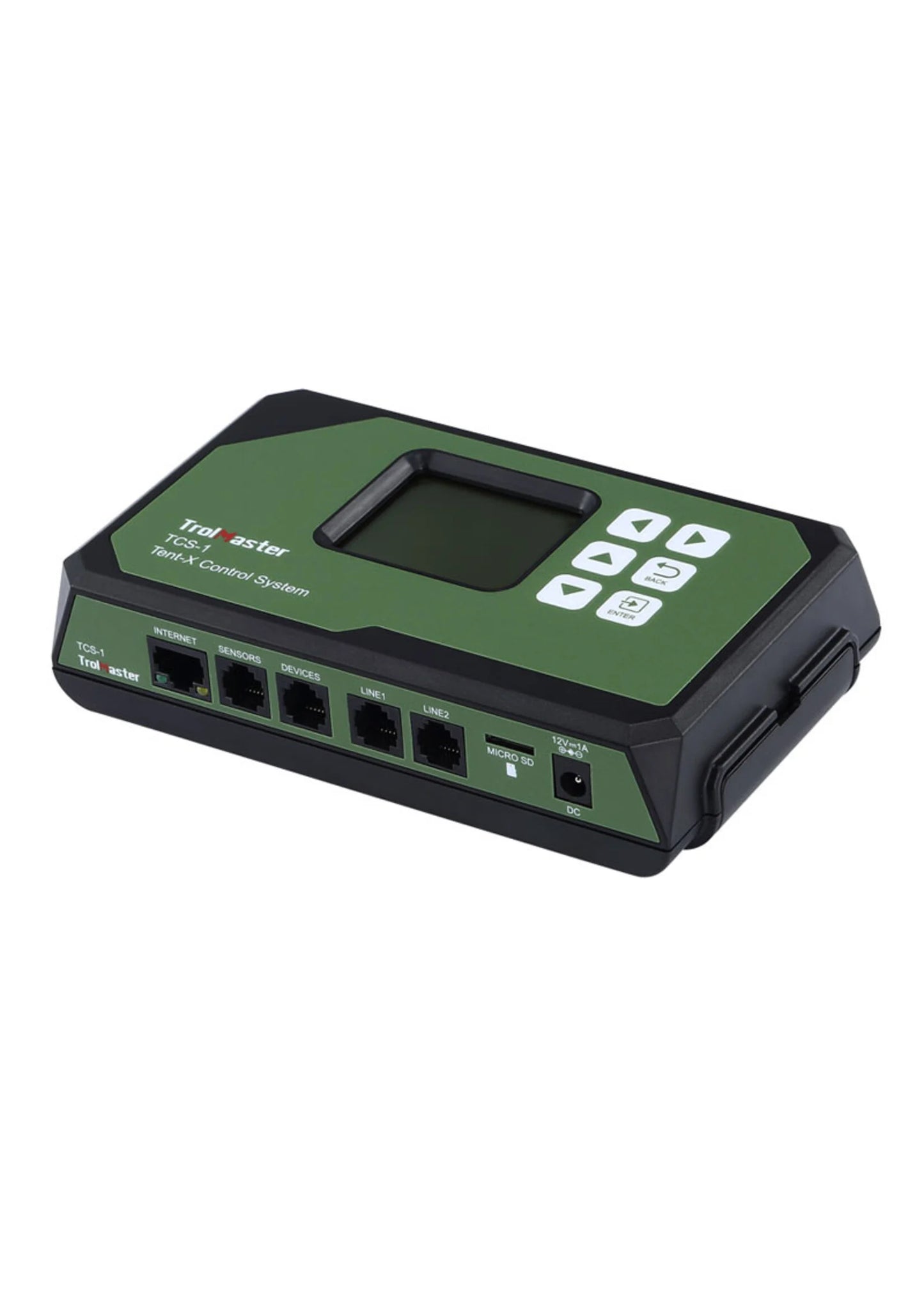 TrolMaster Tent-X TCS-1 Hauptcontroller Frontansicht