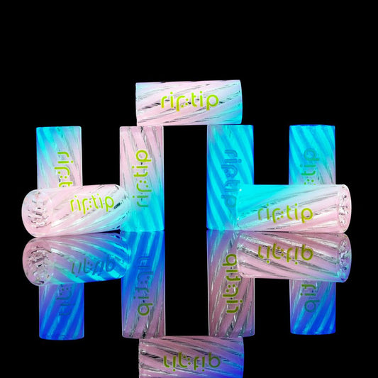 RipTip Glasfilter Watermelon UV – Premium 9-Loch Glasfilter